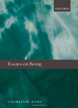 Essays On Being