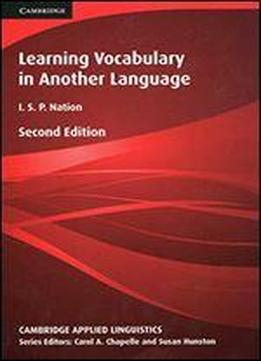 Learning Vocabulary In Another Language
