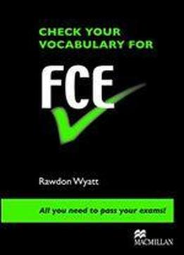 Check Your Vocabulary For Fce