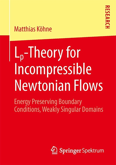 Lp-Theory for Incompressible Newtonian Flows: Energy Preserving Boundary Conditions, Weakly Singular Domains