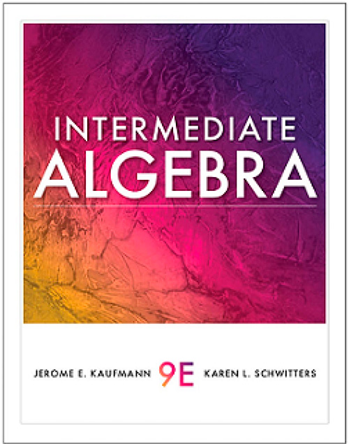 Intermediate Algebra, 9th edition