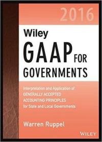Wiley Gaap For Governments 2016
