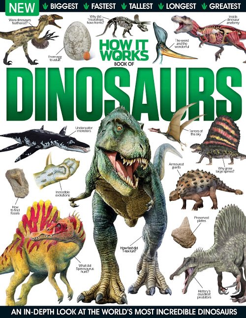 How It Works - Book of Dinosaurs 4th Edition 2016