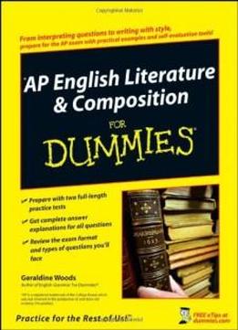 Ap English Literature & Composition For Dummies (for Dummies (lifestyles Paperback))