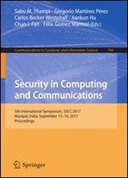 Security In Computing And Communications