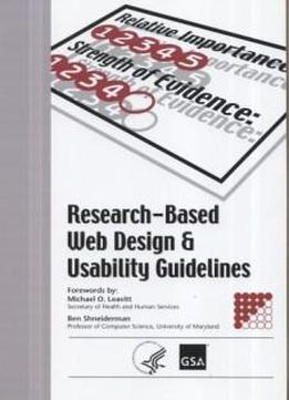 Research-based Web Design & Usability Guidelines