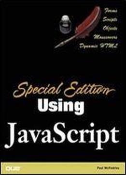 Special Edition Using Javascript (special Edition Using)