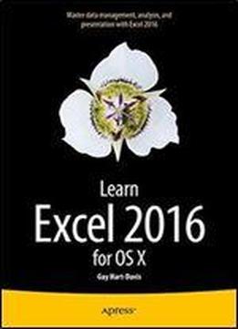 Learn Excel 2016 For Os X