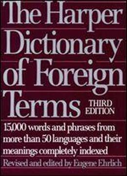 Harper Dictionary Of Foreign Terms