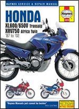 Honda Xl600/650v And Xrv750 Africa Twin (haynes Service And Repair Manuals)