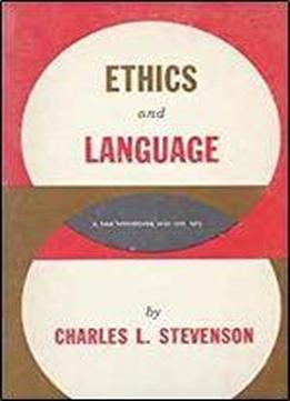 Ethics And Language