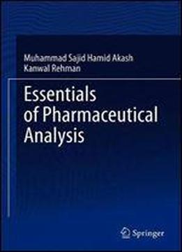 Essentials Of Pharmaceutical Analysis
