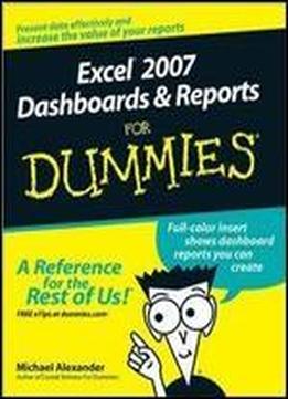 Excel 2007 Dashboards & Reports For Dummies