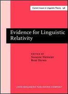 Evidence For Linguistic Relativity
