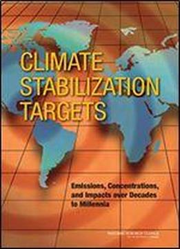 Climate Stabilization Targets: Emissions, Concentrations, And Impacts Over Decades To Millennia