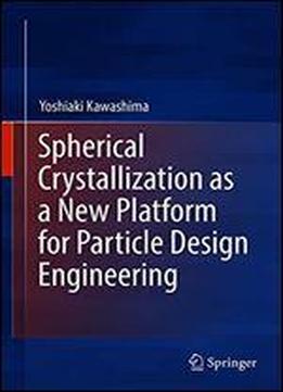 Spherical Crystallization As A New Platform For Particle Design Engineering