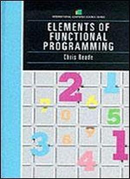Elements Of Functional Programming