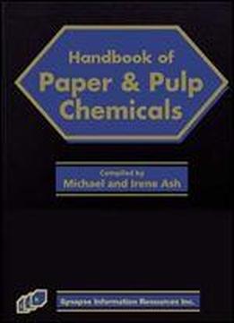 Handbook Of Paper And Pulp Chemicals