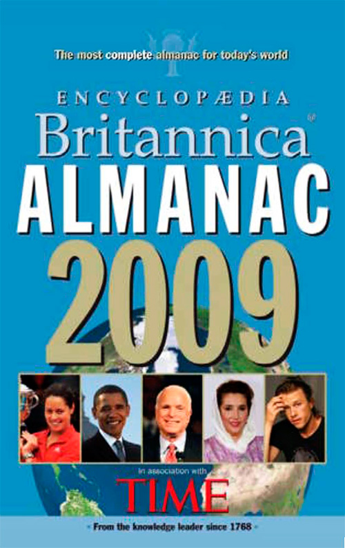 Time/Encyclopedia Britannica: Almanac 2009