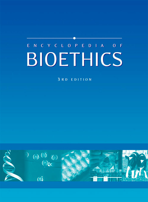 Encyclopedia of Bioethics (3rd edition, 5 Volume Set)