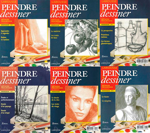 Collection Larousse Peindre et Dessiner 1-7
