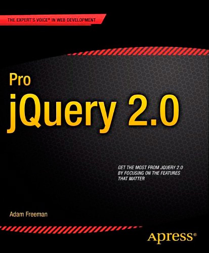 Pro jQuery 2.0, 2nd edition