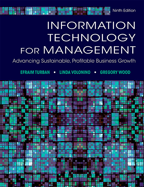 Information Technology for Management: Advancing Sustainable, Profitable Business Growth, 9th Edition