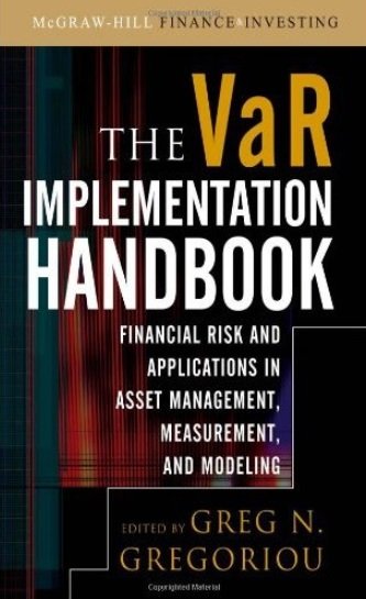 Greg N. Gregoriou - The VAR Implementation Handbook