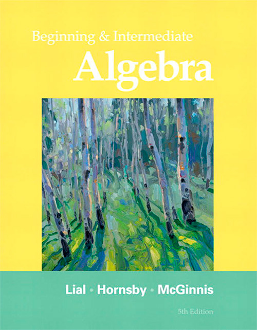 Beginning and Intermediate Algebra, 5 edition
