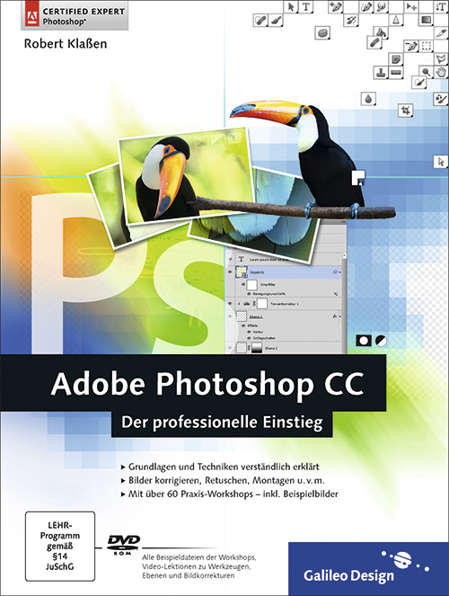 Adobe Photoshop CC: Der professionelle Einstieg - auch für CS6 geeignet
