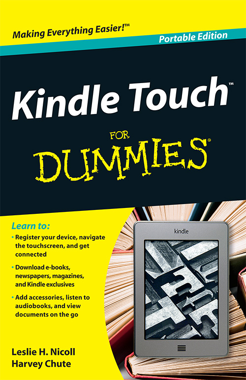 Kindle Touch For Dummies Portable Edition