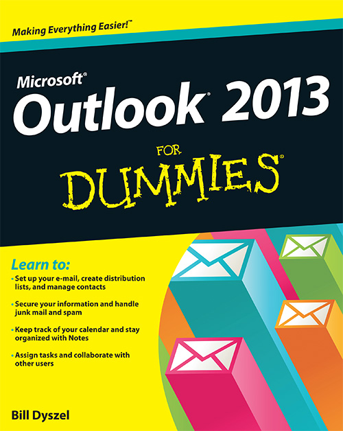 Outlook 2013 For Dummies