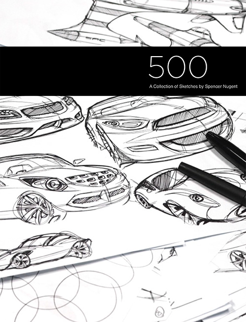 500: A Collection of Sketches By Spencer Nugent