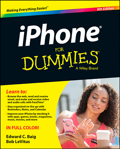iPhone For Dummies, 8th edition