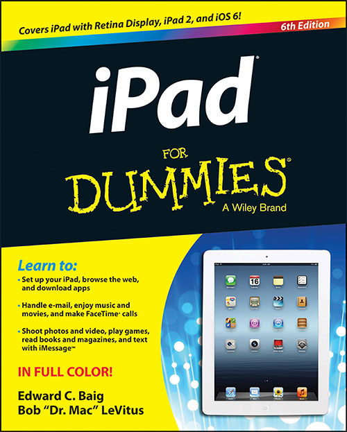 iPad For Dummies (6th edition)