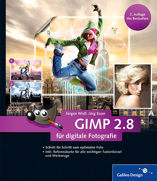 GIMP 2.8 für digitale Fotografie, 2. Auflage