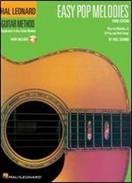 Easy Pop Melodies: Hal Leonard Guitar Method Bk/online Audio